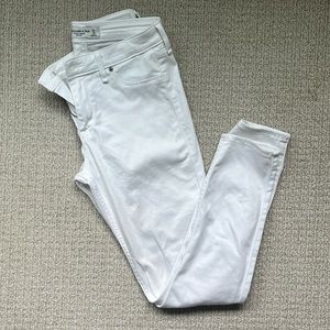 Abercrombie & Fitch white jeans